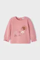 ružová Detské tričko s dlhým rukávom Mayoral Dievčenský