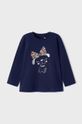 námořnická modř Dětské tričko s dlouhým rukávem Mayoral Dívčí