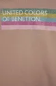 Παιδικό βαμβακερό μακρυμάνικο United Colors of Benetton ροζ