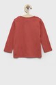 United Colors of Benetton longsleeve bawełniany dziecięcy 3ATNA1018.W różowy AW22