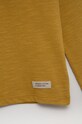 Dziewczynka United Colors of Benetton longsleeve bawełniany dziecięcy 3F42G104N.P żółty