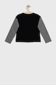 United Colors of Benetton gyerek pamut hosszú ujjú felső 3096C108Z.G fekete AW22
