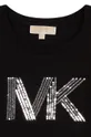 Otroška bombažna majica z dolgimi rokavi Michael Kors  100% Bombaž