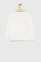 Roxy longsleeve bawełniany dziecięcy ERGZT03904 biały AW22