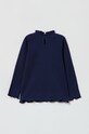 Дитячий лонгслів OVS 1597913.Girl.9.36months темно-синій AW22