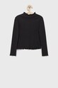 Dziewczynka Desigual longsleeve bawełniany 22WGTK18 czarny