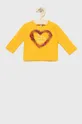 žltá Tričko s dlhým rukávom pre bábätká Birba&Trybeyond Dievčenský