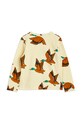 Mini Rodini longsleeve copii 2272001223 galben AW22