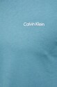 Бавовняний лонгслів Calvin Klein K10K109737.9BYY бірюзовий