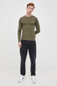 Guess longsleeve M2YI28.J1311 zielony SS23