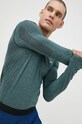 Лонгслив для тренировок Reebok United By Fitness Speed Myoknit зелёный HK0000
