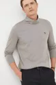 γκρί Βαμβακερή μπλούζα με μακριά μανίκια PS Paul Smith