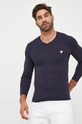 Odzież Guess longsleeve M2YI08.J1311 granatowy