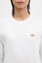 Dickies longsleeve bawełniany biały DK0A4Y4RWHX1
