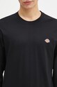 Памучна блуза с дълги ръкави Dickies черен DK0A4Y4RBLK1