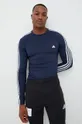 Majica dugih rukava za trening adidas Performance mornarsko plava
