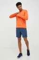 Μακρυμάνικο μπλουζάκι για τρέξιμο adidas Performance Own the Run πορτοκαλί