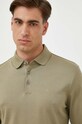 BOSS longsleeve bawełniany 50468392 zielony AA00