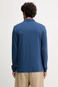 Odzież BOSS longsleeve bawełniany 50468392 niebieski