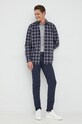 BOSS longsleeve bawełniany 50468392 szary AA00