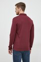 Odzież BOSS longsleeve bawełniany 50468392 bordowy