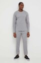 BOSS longsleeve lounge 50480541 szary AW23