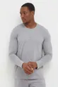 siva Majica z dolgimi rokavi lounge BOSS