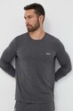 BOSS longsleeve lounge szary 50480541