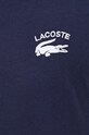 Памучна тениска Lacoste TH9665 тъмносин