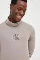 Tričko s dlhým rukávom Calvin Klein Jeans Pánsky