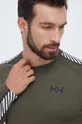 πράσινο Λειτουργικό μακρυμάνικο πουκάμισο Helly Hansen Lifa Active