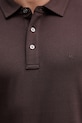 Michael Kors longsleeve bawełniany CF150CFC93 brązowy