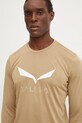 Спортивный лонгслив Salewa Solidlogo зелёный 00.0000027340