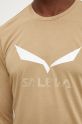 Salewa longsleeve sportowy Solidlogo 00.0000027340 zielony