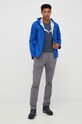 Salewa longsleeve sportowy Solidlogo 00.0000027340 niebieski AW24