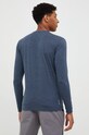 Odzież Salewa longsleeve sportowy Solidlogo 00.0000027340 niebieski