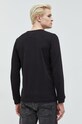 Oblečenie Bavlnené tričko s dlhým rukávom Tommy Jeans DM0DM13228.9BYY čierna