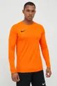oranžna Majica z dolgimi rokavi za vadbo Nike Park Vii