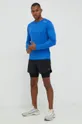 Μακρυμάνικο μπλουζάκι για τρέξιμο Diadora Core μπλε