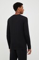 Îmbrăcăminte Jack Wolfskin longsleeve din bumbac Essential 1808821 negru