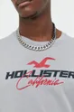 Bavlnené tričko s dlhým rukávom Hollister Co.
