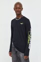 Pamučna majica dugih rukava Hollister Co. KI323.2295.100 bijela AW22