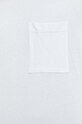 Βαμβακερή μπλούζα με μακριά μανίκια Abercrombie & Fitch KI124.3086.100 λευκό