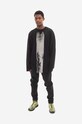 Бавовняний лонгслів A-COLD-WALL* Plaster LS T-shirt ACWMTS094 чорний AW22