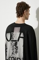 A-COLD-WALL* cotton longsleeve top Plaster LS T-shirt ACWMTS094 black