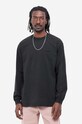 Carhartt WIP cotton longsleeve top relaxed black I030670