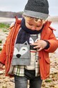 Mayoral czapka i szalik dziecięce z domieszką wełny szary 10279.3D.CZAPKAKOMPLET