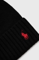 Дитяча шапка Polo Ralph Lauren чорний