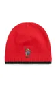 crvena Pamučna kapa za djecu Polo Ralph Lauren Za dječake