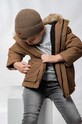 Jamiks czapka dziecięca wełna brązowy ARTO.JZF055.B